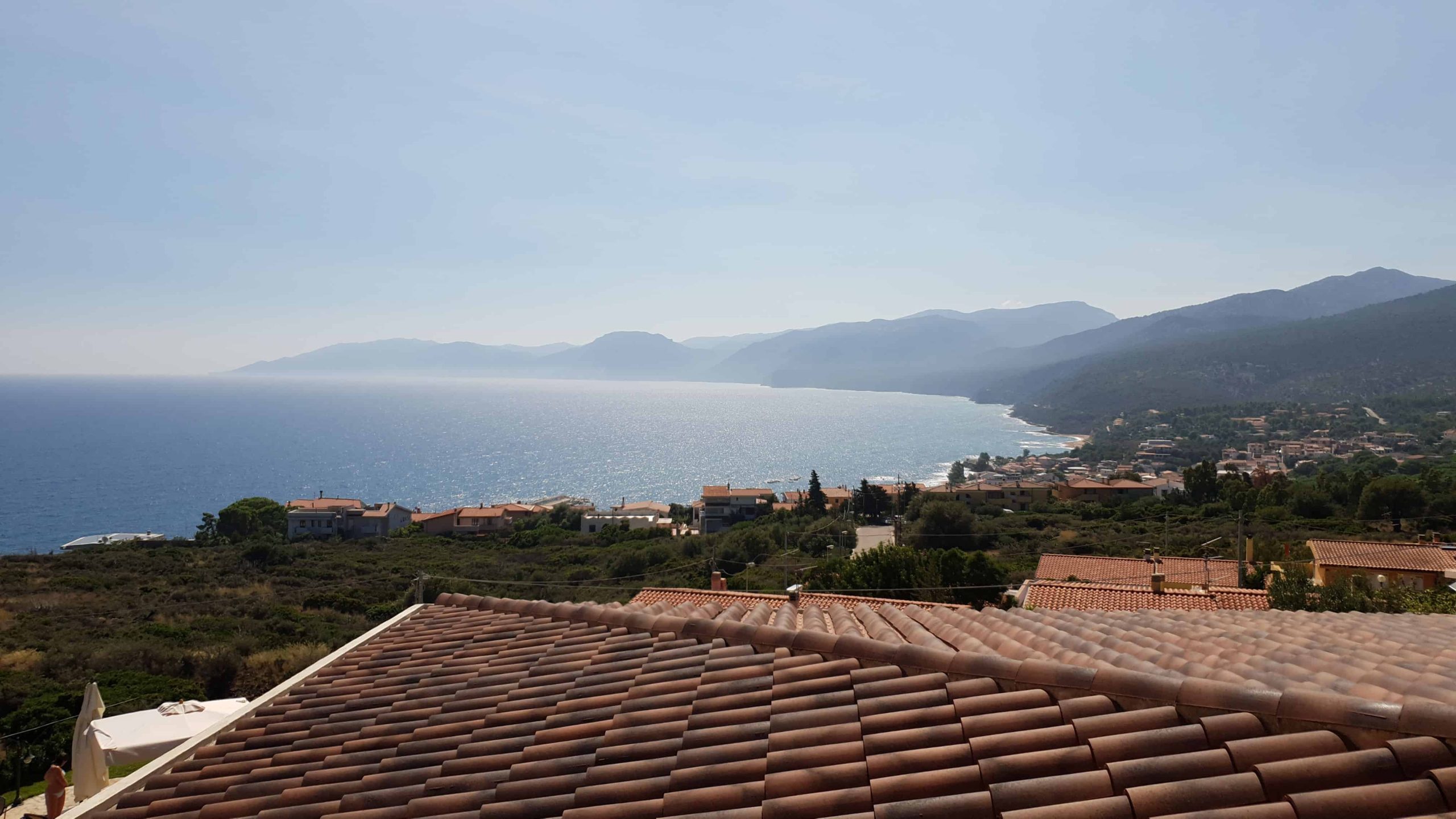 uitzicht cala gonone - sardinie