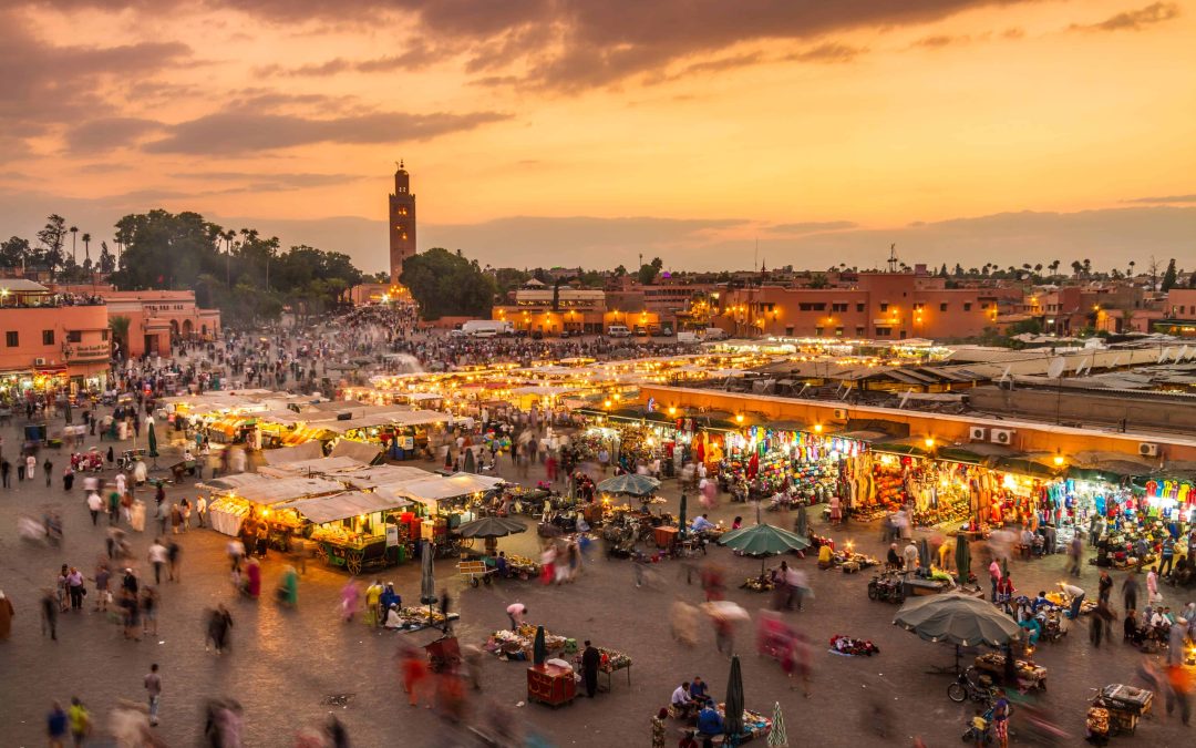 Centrum Marrakech: een culturele smeltkroes