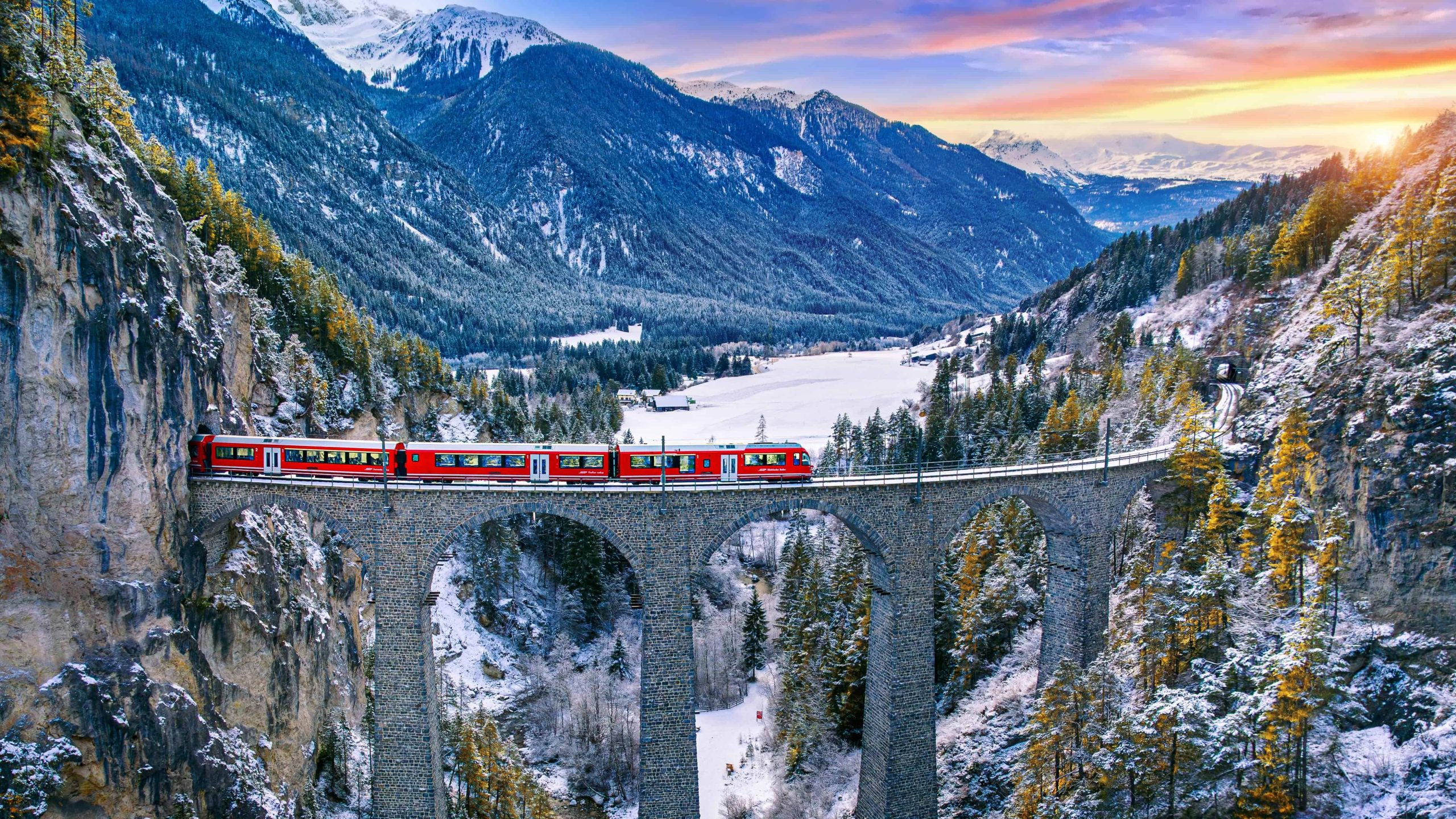 glacier express - rondreis zwitserland